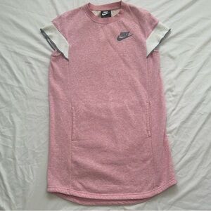 Nike Pink and Gray Casual Dress - Size XL